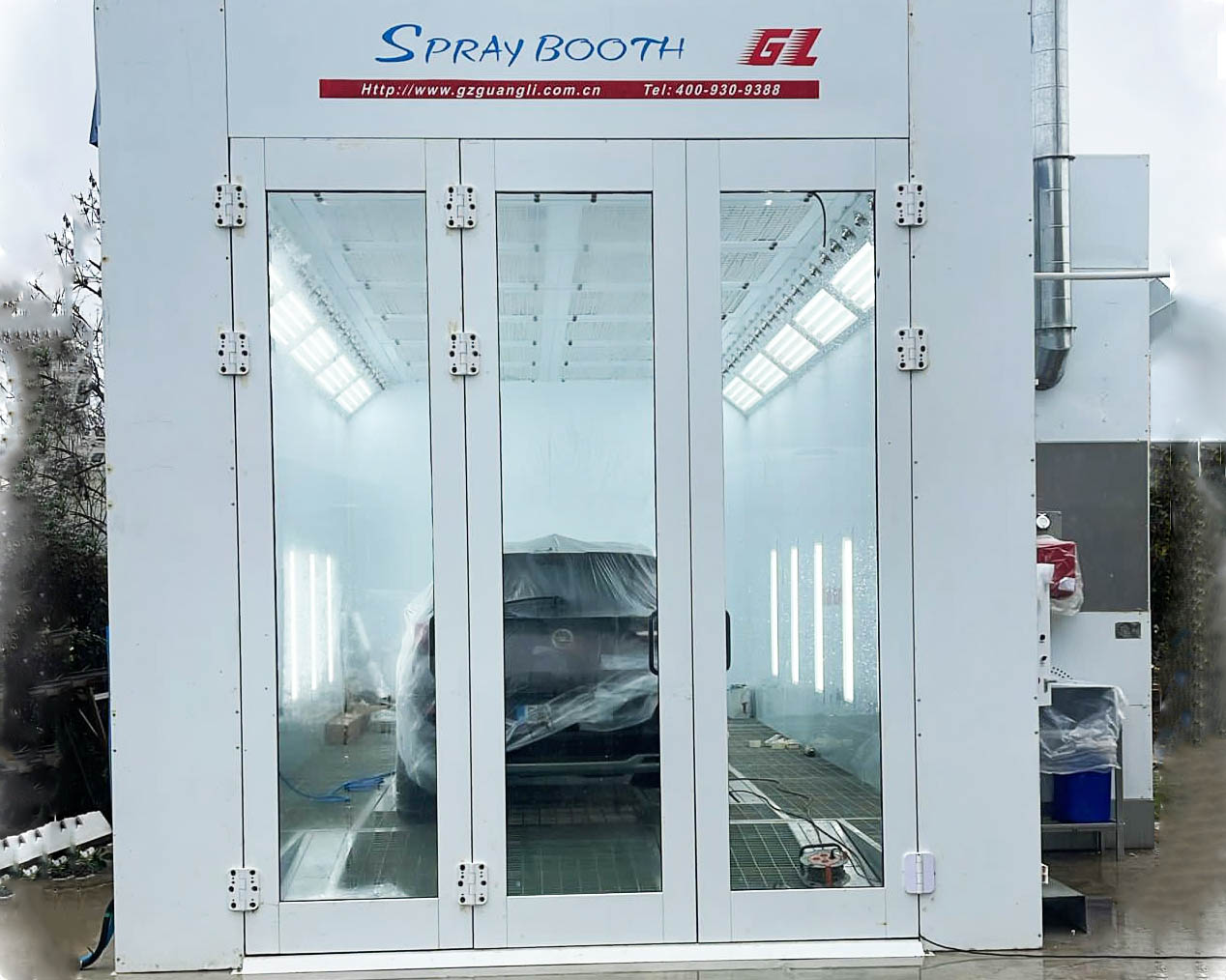Estudos de caso reais de cabines de pintura automotiva: transformando o acabamento automotivo