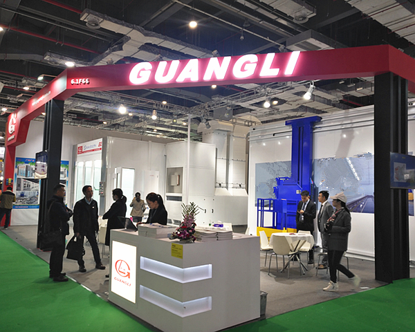 Guangli marca cabines de pulverização mostrando-Automechanika Shanghai 2019