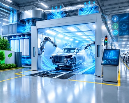 Tendências da Indústria de Cabines de Pintura em 2026: Eficiência, Controle Ambiental e Pintura Automotiva Mais Inteligente